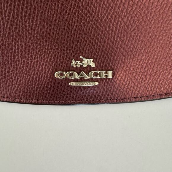 Coach Pop Slim Envelope Wallet Bramble Rose Metallic Cherry Floral F53570 - Picture 5 of 15